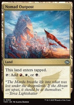 Nomad Outpost - Tarkir: Dragonstorm (Uncommon) [TDM-263] Main image