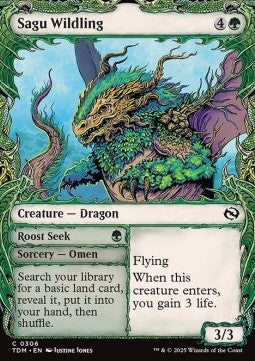 Sagu Wildling // Roost Seek - Tarkir: Dragonstorm: Extras (Common) [XTDM-306] Main image