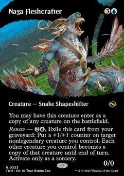 Naga Fleshcrafter - Tarkir: Dragonstorm: Extras (Rare) [XTDM-333] Image principale du produit