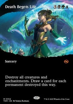 Death Begets Life (V.1) - Tarkir: Dragonstorm: Extras (Mythic) [XTDM-354] Main image