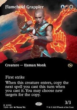 Flamehold Grappler - Tarkir: Dragonstorm: Extras (Rare) [XTDM-359] Main image