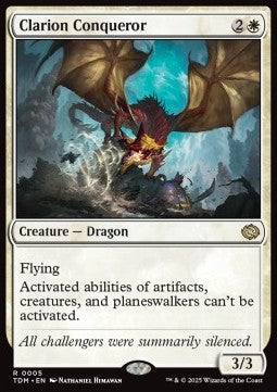 Clarion Conqueror - Tarkir: Dragonstorm (Rare) [TDM-5] Immagine principale del prodotto