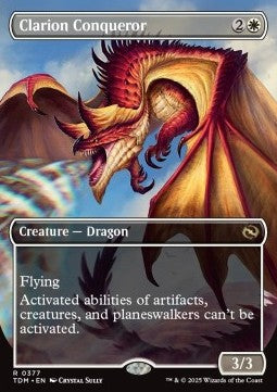Clarion Conqueror (V.1) - Tarkir: Dragonstorm: Extras (Rare) [XTDM-377] Imagen principal del producto
