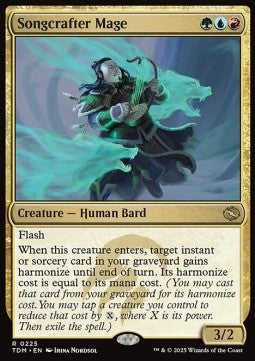 Songcrafter Mage - Tarkir: Dragonstorm (Rare) [TDM-225] Imagen principal del producto