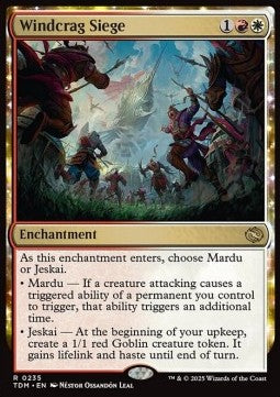 Windcrag Siege - Tarkir: Dragonstorm (Rare) [TDM-235] Main image