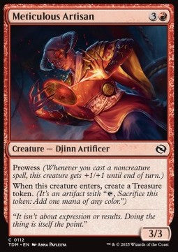 Meticulous Artisan - Tarkir: Dragonstorm (Common) [TDM-112] Main image