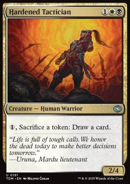 Hardened Tactician - Tarkir: Dragonstorm (Uncommon) [TDM-191] Hover Image