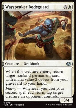 Wayspeaker Bodyguard - Tarkir: Dragonstorm (Uncommon) [TDM-34]