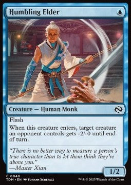 Humbling Elder - Tarkir: Dragonstorm (Common) [TDM-48] Imagen principal del producto