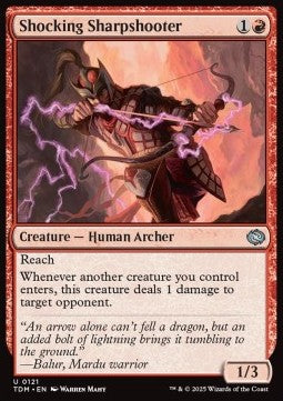 Shocking Sharpshooter - Tarkir: Dragonstorm (Uncommon) [TDM-121] Hauptbild