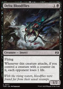 Delta Bloodflies - Tarkir: Dragonstorm (Common) [TDM-77] Immagine principale del prodotto