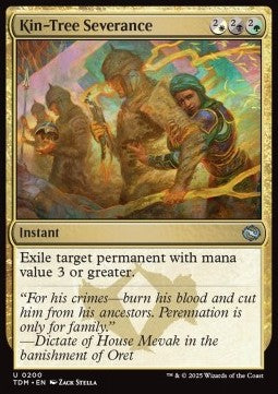 Kin-Tree Severance - Tarkir: Dragonstorm (Uncommon) [TDM-200] Immagine principale del prodotto