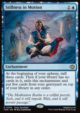 Stillness in Motion - Tarkir: Dragonstorm (Rare) [TDM-59] Immagine principale del prodotto