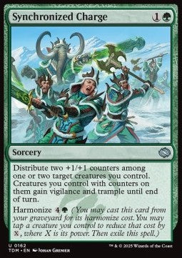 Synchronized Charge - Tarkir: Dragonstorm (Uncommon) [TDM-162] Immagine principale del prodotto