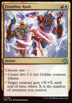 Frontline Rush - Tarkir: Dragonstorm (Uncommon) [TDM-186] Immagine principale del prodotto