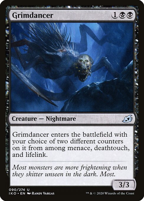 Grimdancer – Ikoria: Lair of Behemoths (IKO-90) Magic: The Gathering card