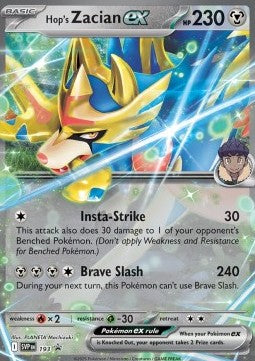 Hop's Zacian ex - SV Black Star Promos (Promo) [SVP-193] Hover Image