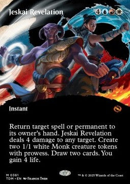Jeskai Revelation - Tarkir: Dragonstorm: Extras (Mythic) [XTDM-361] Main image