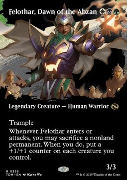 Felothar, Dawn of the Abzan - Tarkir: Dragonstorm: Extras (Rare) [XTDM-358] Main image