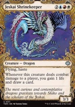 Jeskai Shrinekeeper - Tarkir: Dragonstorm: Extras (Uncommon) [XTDM-311] Image principale du produit