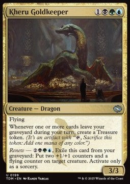 Kheru Goldkeeper - Tarkir: Dragonstorm (Uncommon) [TDM-199] Hoofdafbeelding