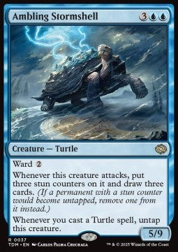 Ambling Stormshell - Tarkir: Dragonstorm (Rare) [TDM-37] Immagine principale del prodotto