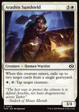 Arashin Sunshield - Tarkir: Dragonstorm (Common) [TDM-3] Hover Image