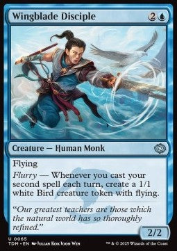 Wingblade Disciple - Tarkir: Dragonstorm (Uncommon) [TDM-65] Main image