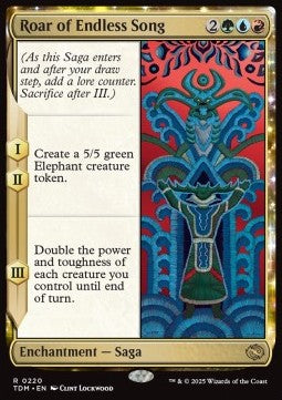 Roar of Endless Song - Tarkir: Dragonstorm (Rare) [TDM-220] Hauptbild