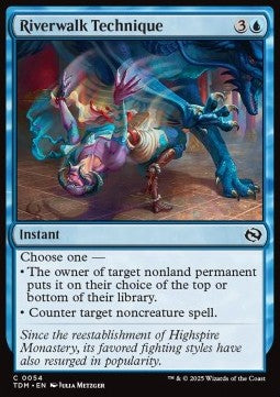 Riverwalk Technique - Tarkir: Dragonstorm (Common) [TDM-54] Main image