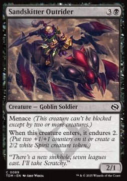 Sandskitter Outrider - Tarkir: Dragonstorm (Common) [TDM-89] Main image