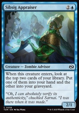 Sibsig Appraiser - Tarkir: Dragonstorm (Common) [TDM-56] Main image
