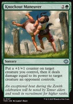 Knockout Maneuver - Tarkir: Dragonstorm (Uncommon) [TDM-147] Main image