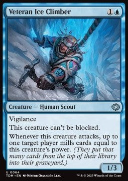Veteran Ice Climber - Tarkir: Dragonstorm (Uncommon) [TDM-64] Main image