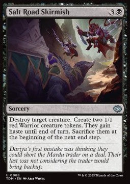 Salt Road Skirmish - Tarkir: Dragonstorm (Uncommon) [TDM-88] Immagine principale del prodotto