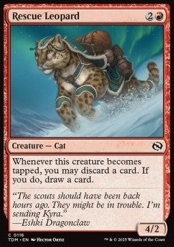 Rescue Leopard - Tarkir: Dragonstorm (Common) [TDM-116] Hoofdafbeelding