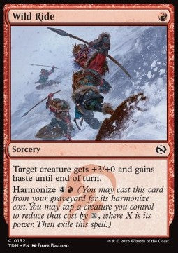 Wild Ride - Tarkir: Dragonstorm (Common) [TDM-132] Main image