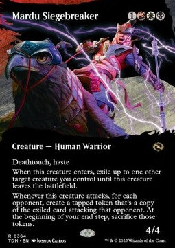 Mardu Siegebreaker - Tarkir: Dragonstorm: Extras (Rare) [XTDM-364] Main image
