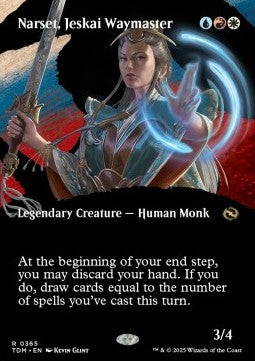 Narset, Jeskai Waymaster (V.1) - Tarkir: Dragonstorm: Extras (Rare) [XTDM-365] Image principale du produit