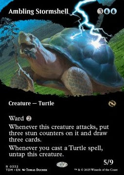 Ambling Stormshell - Tarkir: Dragonstorm: Extras (Rare) [XTDM-332] Hover Image