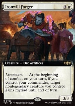 Ironwill Forger - Commander: Tarkir: Dragonstorm: Extras (Rare) [XTDC-53] Hauptbild