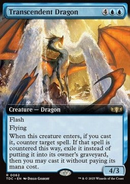 Transcendent Dragon - Commander: Tarkir: Dragonstorm: Extras (Rare) [XTDC-62] Imagen principal del producto
