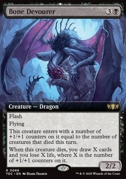 Bone Devourer - Commander: Tarkir: Dragonstorm: Extras (Rare) [XTDC-66] Hauptbild