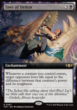 Jaws of Defeat - Commander: Tarkir: Dragonstorm: Extras (Rare) [XTDC-67] Hauptbild