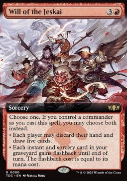 Will of the Jeskai - Commander: Tarkir: Dragonstorm: Extras (Rare) [XTDC-80] Imagen principal del producto