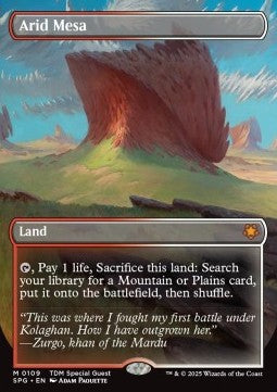 Arid Mesa (V.1) - Special Guests (Mythic) [SPG-109] Immagine principale del prodotto