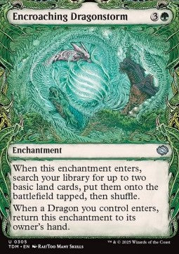 Encroaching Dragonstorm - Tarkir: Dragonstorm: Extras (Uncommon) [XTDM-305] Image principale du produit