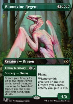 Bloomvine Regent // Claim Territory - Tarkir: Dragonstorm: Extras (Rare) [XTDM-381] Image principale du produit