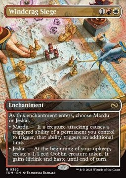 Windcrag Siege - Tarkir: Dragonstorm: Extras (Rare) [XTDM-392] Main image