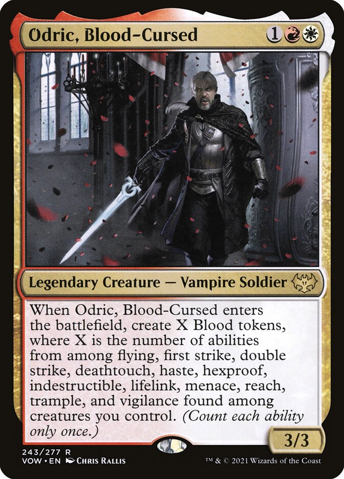 Odric, Blood-Cursed - Innistrad: Crimson Vow (Rare) [VOW-243] Main image